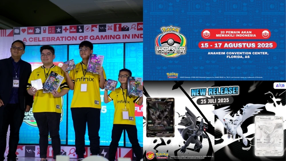 AKG Entertainment Hadirkan Wakil Indonesia di Pokemon World Championships 2025 dan Serial Kartu Terbaru